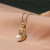 Korean New Natural Freshwater Pearl Little Swan Fashion Popular Clavicle Chain