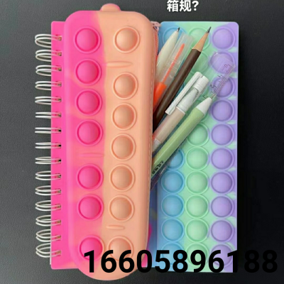 Cross-Border Deratization Pioneer A5 Notebook Finger Pressure Affordable Health Decompression Toy Student Popnotebook