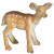 Factory Direct Sales Zakka Grocery Creative Handmade Deer Small Moving Resin Craft Ornament Shooting Props