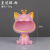 Nordic Ins Cartoon Big Mouth Crown Cat Storage Resin Decorations Creative Living Room Hallway Home Decorations