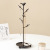 Nordic Simple Wrought Iron Bird Jewelry Rack Desktop Dresser Jewelry Earring Storage Rack Jewelry Necklace Display Stand