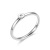 Ing Style Trendy All-Match Titanium Steel Ring Female Korean Style Popular Non-Fading Couple Ring Ornament Wholesale