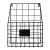 Factory Direct Sales Iron Grid Newspaper Storage Rack Kitchen Punch-Free Storage Rack Wall-Mounted Bathroom Rack Rack