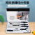 Stainless Steel Paint Knife Set Mesh Handle Forging Hammer Pattern Six-Piece Set Combination Small Kitchen Knife Chef Knife Small Cutter