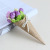 Hot Sale Wholesale Kraft Paper Newspaper Artificial Flower Set Creative Home Decorative Fake Flower Bouquet Shooting Props