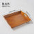 Factory Direct Sales Zakka Retro Wood Tray Wooden Restaurant Serving Plate Restaurant Food Fruit Plate