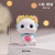 Cute Cartoon Sweetheart Tea Party Doll Resin Decorations Home Desktop Creative Car Decoration Birthday Gift