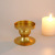 Cross-Border Iron Candlestick Ins European Style Candle Cup Simple round Candlestick Decorative Creative Three-Dimensional Desktop Decoration