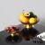 Modern Minimalist Glass Fruit Plate Decoration Creative Living Room Household Personality Tea Table Decoration Nordic Snack Dish Tray