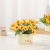 INS Pastoral Fake Flower Sunflower Simulation Flower Pot Decoration Restaurant Home Table Decoration Artificial Plant Bonsai