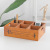 Zakka Japanese Retro Distressed Six-Grid Wooden Jewelry Organizing Box Creative Cosmetics Storage Box Sundries