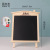 Creative Small House Bracket Wooden Blackboard Magnetic Kindergarten Children Teaching Mini Blackboard Message Board