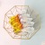 Nordic Light Luxury Iron Art Candy Plate Creative Home Hollow Fruit Basket Living Room Coffee Table Snack Storage Basket Wholesale