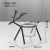 Modern Minimalist Creative Wrought Iron Christmas Candlestick Deer Decoration Dining Table Entrance Layout Decorative Crafts Decoration