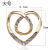 T-shirt Waist-Tight Corner Knotted Clothes Retaining Ring Scarf Buckle Artifact Accessory Clip Fixed High-End Brooch Pin