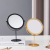 Nordic Ins Iron Makeup Mirror Desktop Online Celebrity Mirror Home Dormitory Dresser Rotatable Dressing Mirror