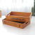 Zakka Vintage Solid Wood Storage Tray Wooden Desktop Storage Box Remote Control Cosmetic Storage Wooden Box