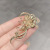 Brooch Women's High-End Elegant Bouquet Pearl Japanese Fashion Personalized Pin Brooch Anti-Exposure Accessories Corsage