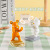 Creative Cartoon Violent Bear Mobile Phone Stand Desktop Mini Resin Ornament Tablet Stand Lazy Binge-Watching Tool