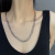 Fashion Commuter Men's and Women's Necklaces Street Hip-Hop Ins Special-Interest Design All-Match Cold Accessories