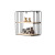 INS Style Iron Wall Storage Rack Bedroom and Toilet Bathroom Wall Hanging Kitchen Punch-Free Bathroom Storage