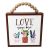 Amazon Hot Sale Retro Idyllic Wooden Creative Home Living Room Desktop Decorations Wooden Craftwork Ornaments