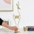 Modern Simple and Light Luxury Deer Iron Craft Decorations Home Decoration Technology Gift Decoration Model Room Shooting Props