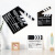 Shooting Props Wooden Movie Clapperboard Shooting Auxiliary Background Props Director Board Home Daily Decoration