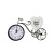 Amazon Hot Selling Practical European Wrought Iron Bicycle Home Decorative Creative Photo Frame Clock Bicycle Ornaments