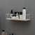 Nordic Simple Bathroom Wall Shelf Living Room and Kitchen Iron Art Partition Decoration Shelf Wall Hanging Bedroom Storage Rack