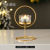 European-Style Metal Home Decoration Living Room Decoration Ins Wind Net Red Light Luxury Desktop Small Decoration Candlestick Decoration Wholesale