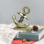 Creative Mediterranean Style Wrought Iron Zinc Alloy Boat Anchor Home Desktop Decoration Restaurant Bar Metal Decorations