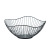 Nordic Ins Fruit Basket Iron Modern Creative Kitchen Vegetable Basket Drain Basket Home Living Room Candy Snack Fruit Plate