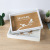 Zakka Wooden Painted Tray Wooden Box Cosmetics and Jewelry Storage Box Room Desktop Organizing Grocery Storage Box