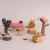 Zakka Groceries Mini Micro Landscape Mini Resin Ornament Creative Cute Painted Small House Decorations Gift