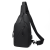  Solid Color Men's Bag Fashion All-Match Chest Bag Crossbody Chest Bag Cell Phone Storage Bag Trendy Riding Sports Bag