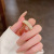 Korean New Zircon Pearl Ring Female Light Luxury Minority All-Matching Graceful Opening Adjustable Index Finger Ring