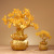 Citrine Pachira Macrocarpa Money Tree Blessing Purse Resin Decorations Counter Desktop Pachira Macrocarpa Craft Ornaments