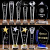 Crystal Trophy Creative Customized Love Volunteer Children Medal Licensing Authority Glass Honor Souvenir