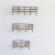 Creative Wooden Wall Rack Hook Simple Single Layer Flat Partition Storage Rack Wall Decoration Coat Hanging