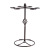 Factory Hot Sale European Style Wine Glass Holder Upside down Bar Cup Holder Hanging Stainless Steel Red Wine Glass Holder Wine Glass Holder High Leg Cup Holder