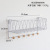 Nordic Iron Grid Wall Storage Rack Punch-Free Living Room And Kitchen Wall-Mounted Storage Organizer