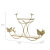 INS Creative Simple Nordic Style Wall Hangings Living Room Bedroom Room Restaurant Decorations Non-Marking Shelves Iron