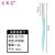 Stainless Steel Women's Beauty Eye-Brow Knife Portable Single Beauty Eyebrow Razors Eyebrows Trimmer Hair Trimmer Pieces
