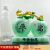 Apple Multifunctional Decoration Resin Craft Imitation Blue Ice Jade Piggy Bank Decorations Creative Home Living Room Hallway Ornaments