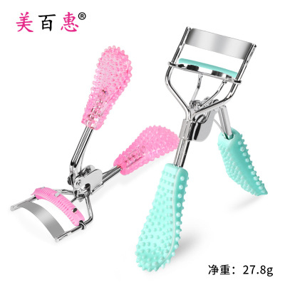 Black Ribbon Comb Bitstock Eyelash Curler False Eyelash Auxiliary Curler Hand-Held Beauty Tools Factory Direct Supply