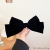 Black Big Bow Headdress High-Grade Barrettes Women's Back Ribbon Headdress 2022new Clips Hairpin