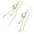 Tassel Hanging Earrings 2022 New Fashion Temperamental Long Eardrops Fashion All-Matching Online Influencer Earrings