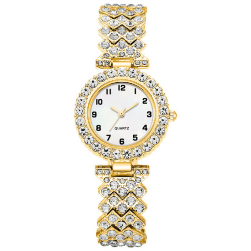 Foreign Trade Popular Style Fashion Numbers Diamond Women‘s Watch Women‘s Watch Quartz Watch Bracelet Women‘s Watch Factory in Stock