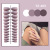 [Pack] Ballet Trapezoid European And American Matte Nail Patch Fake Nails 24 Pieces Wear Nail Shaped Piece